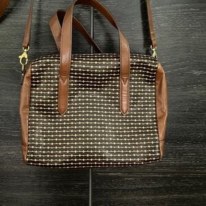 Fossil Key Print Bag